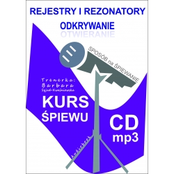 NAUKA ŚPIEWU CD audio z materiałem książkowym  - ODKRYWANIE REJESTRÓW I REZONATORÓW